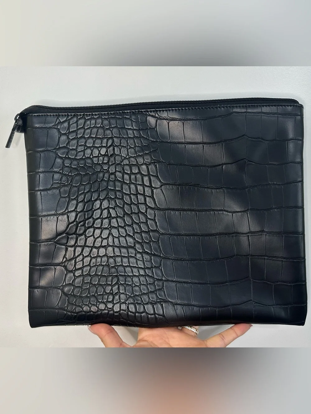 BEIS sleek croc